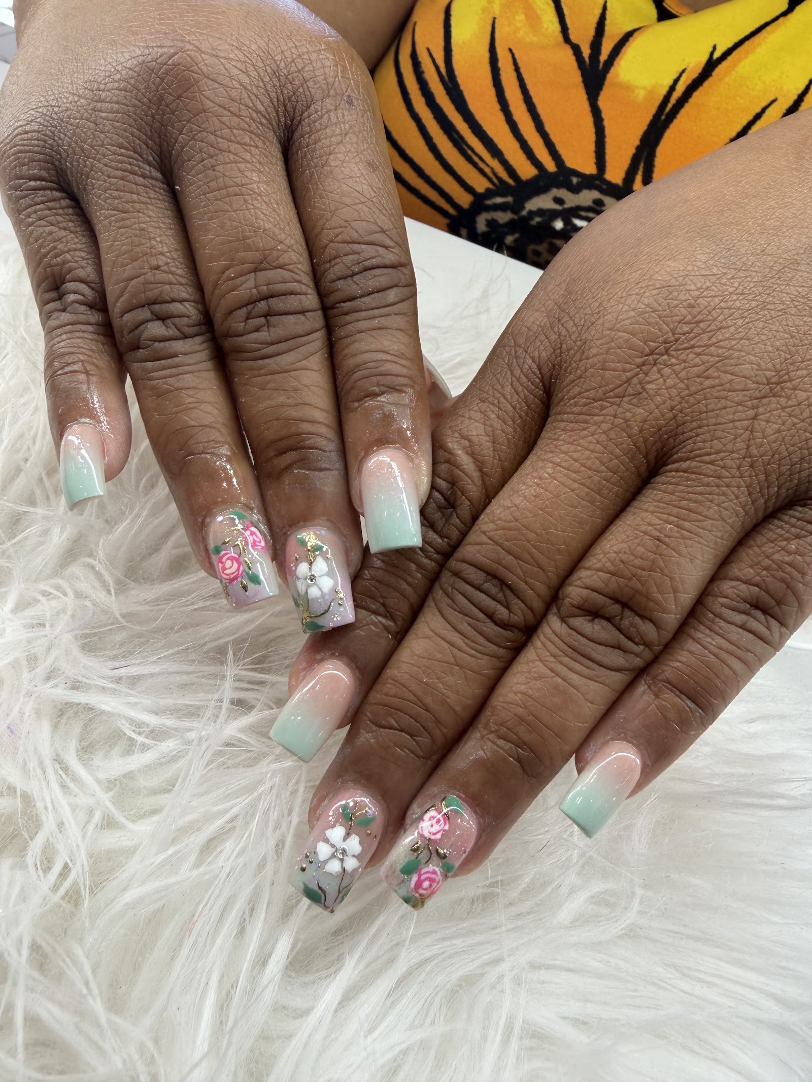 Honey nails nail photo 8